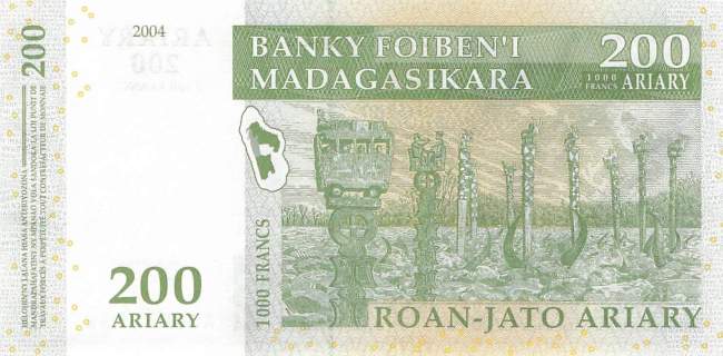 200 Ariary 2004